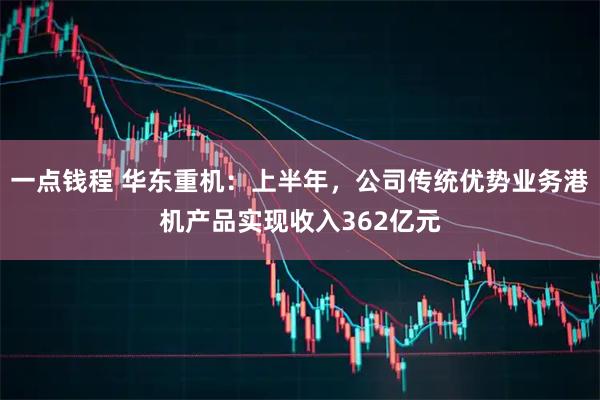 一点钱程 华东重机：上半年，公司传统优势业务港机产品实现收入362亿元